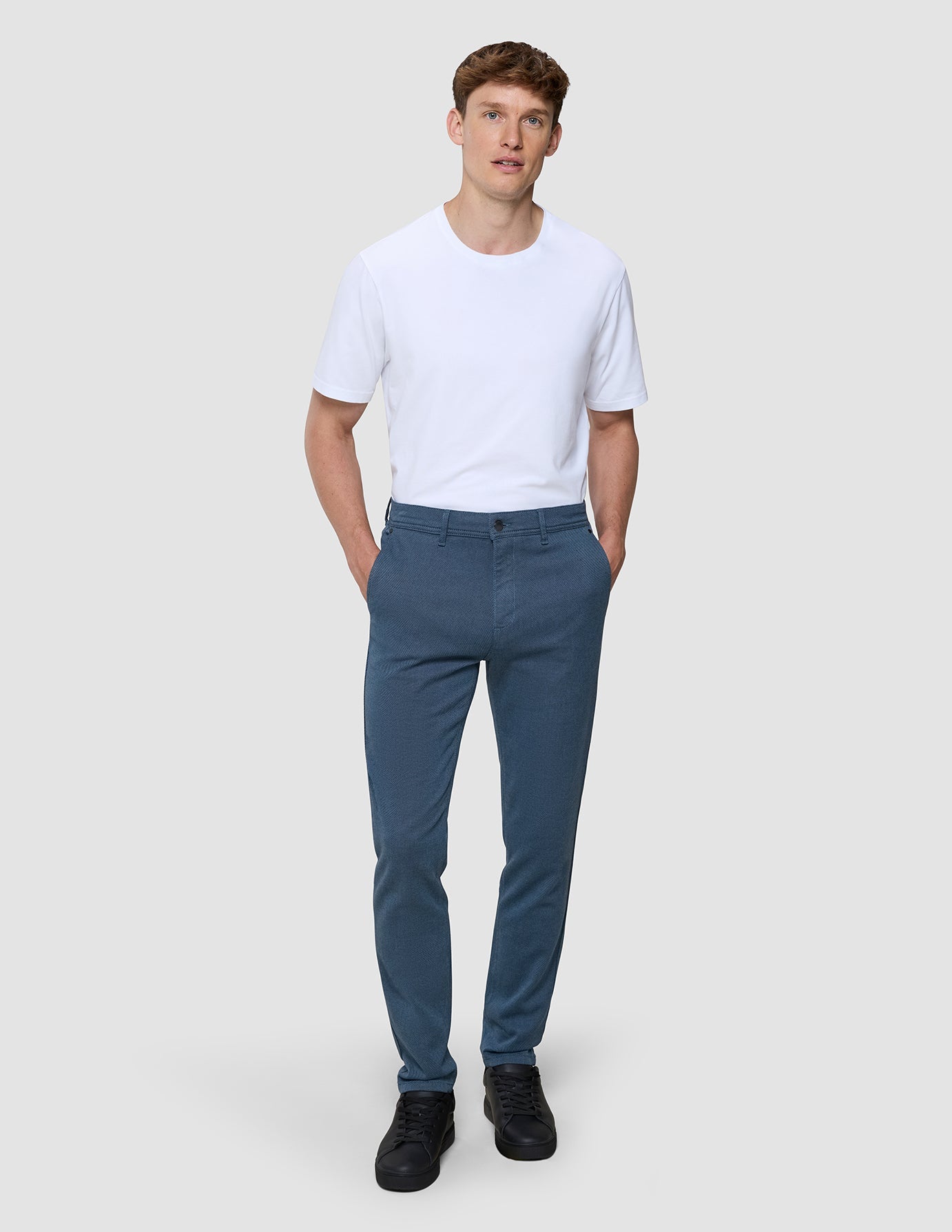 Classic Pants Slim Ocean